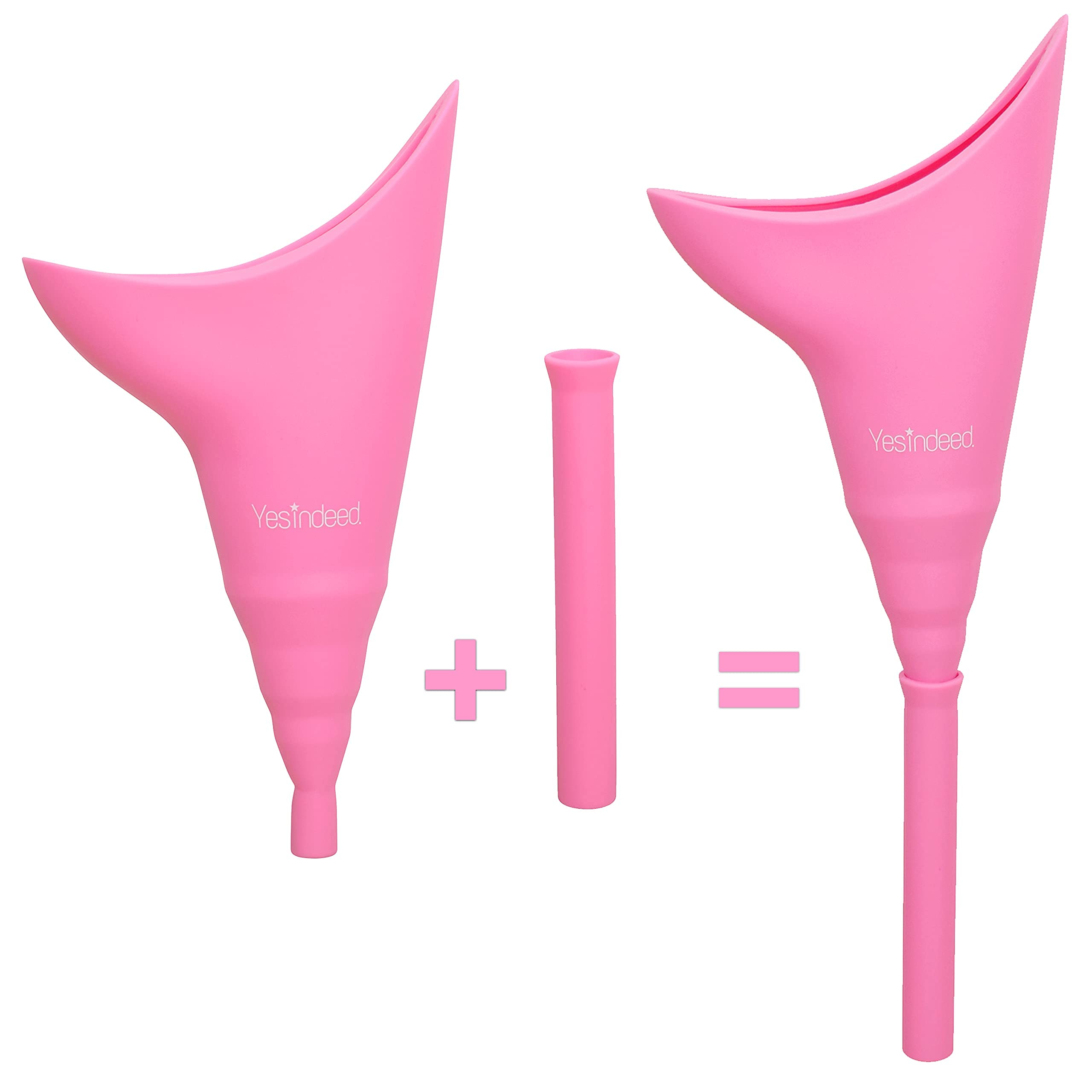 YESINDEED Brazilian Butt Lift Toilet Seat Riser Pillow + Back Support + Female Urination Device Silicone Funnel for Women Standing Up to Pee Reusable Easy to Clean - Image 3