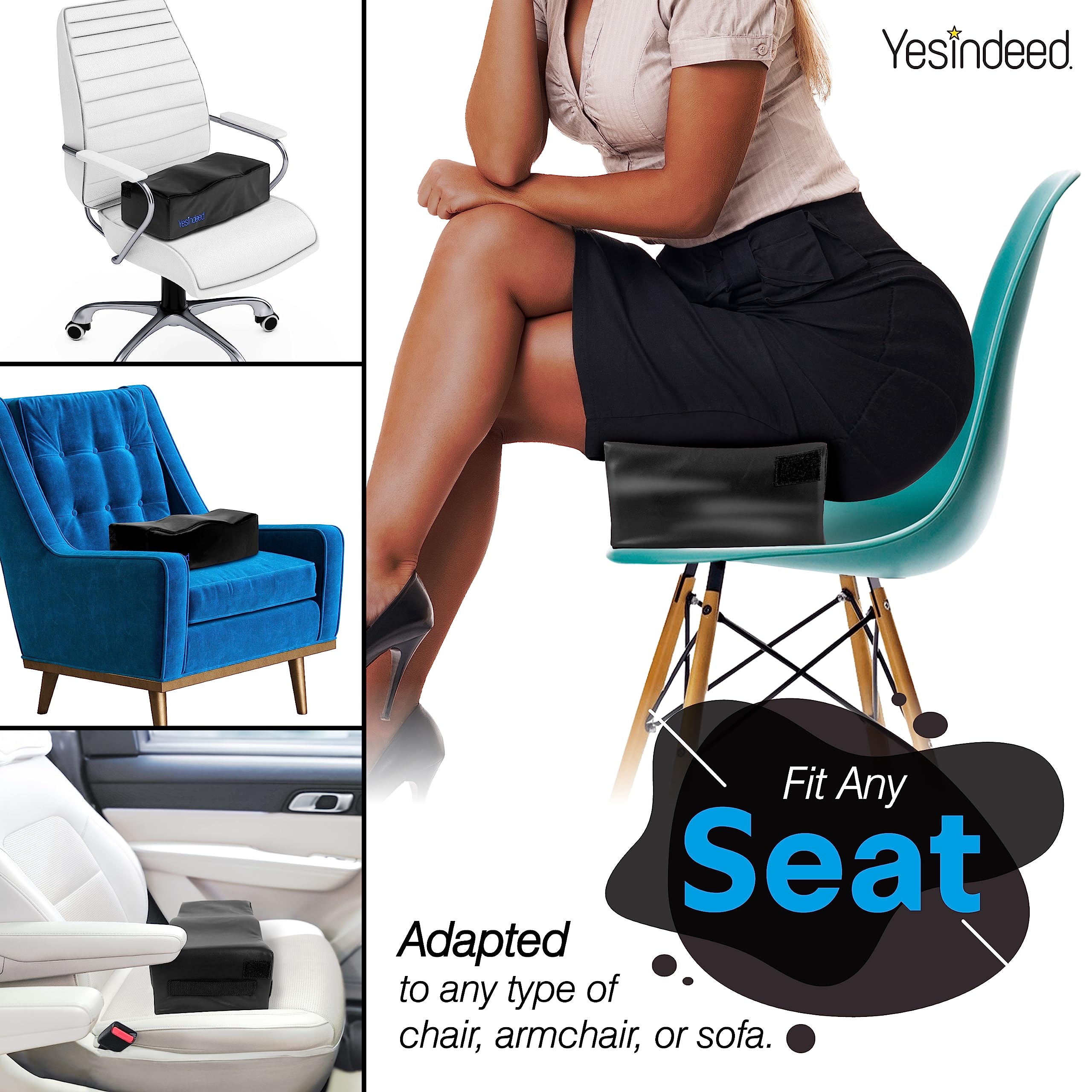 YESINDEED The Perfect Combination for Sitting and Sleeping After Brazilian Butt Lift (BBL) Dr. Approved for Post Surgery Recovery - Image 4