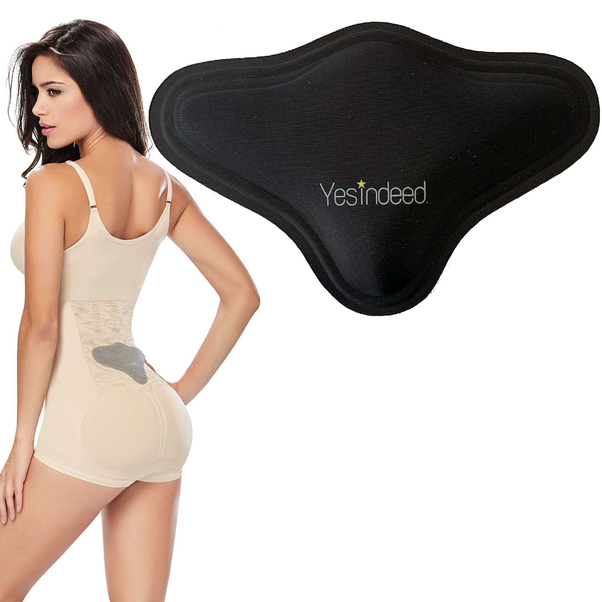 YESINDEED The Royal Bundle for After Brazilian Butt Lift - BBL Pillow + Back Support Cushion, Post Surgery Massage Roller, Lower Back Board & Female Urination Device Silicone Funnel - Image 5
